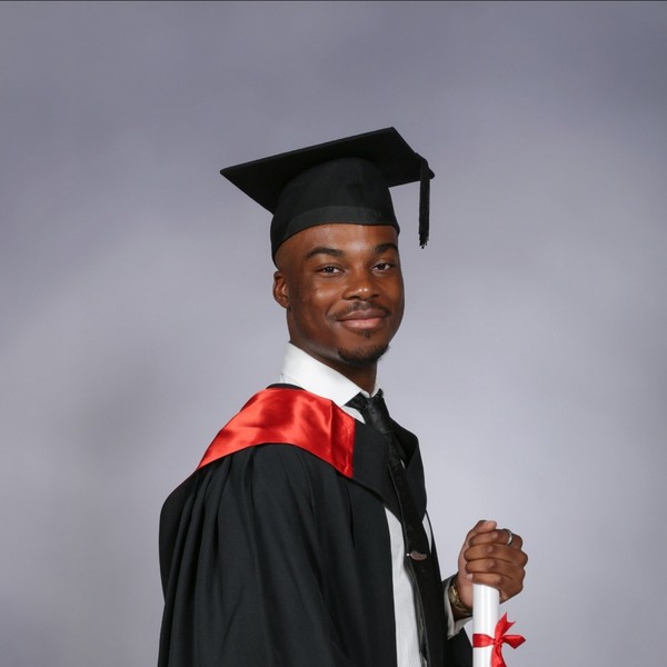 Keran Ekeuh graduation portrait